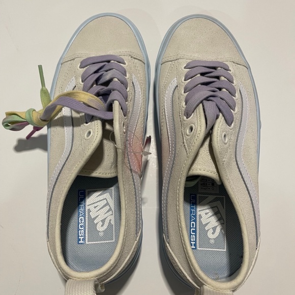 Vans Sentry Old Skool Marshmallow Suede Leather Upper NEW in Box Women's 8.5 - Picture 2 of 9